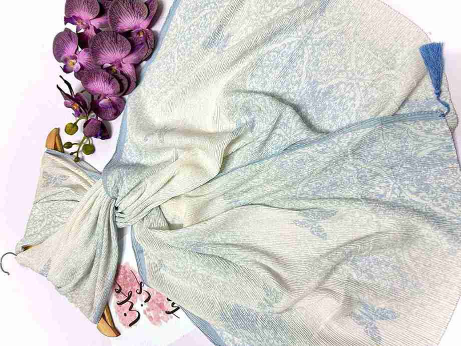 تصویر 5 از خرید شال برشکا ابی + قیمت صادراتی
